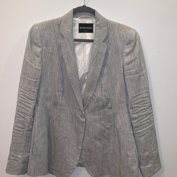 Emporio Armani Jackets & Blazers - Emporio Armani Striped Blazer